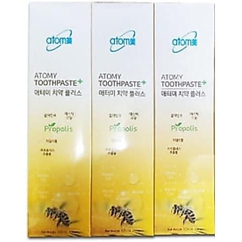 Pasta de Dente Coreana BC233 com Própolis para Cuidados Orais (7,05 Oz x 3 unidades) 3O4Z