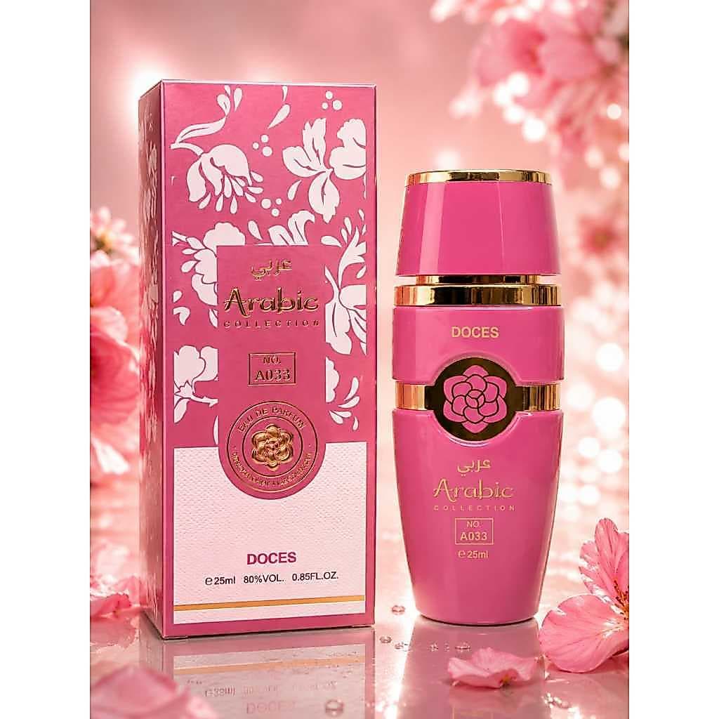 Perfume Arabic Collection Candy Doces A033 Árabe Feminino Miniatura 25ml