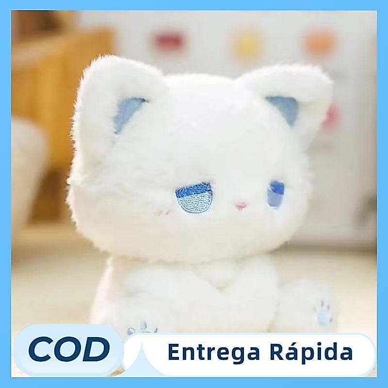 1 Pçs Animal Macio Boneca De Pelúcia 15cm Bonito Emo Urso Brinquedo Mudo Gato Pano Brinquedos Para Crianças Presente Ani
