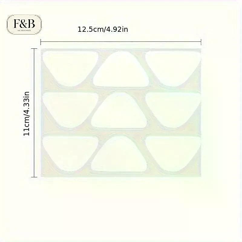 [maoting] 27/36/90PCS Remendo Dobrável Nasolabial Para Testa Material PE Padrões De E Sorriso Invisível Transparente [MT