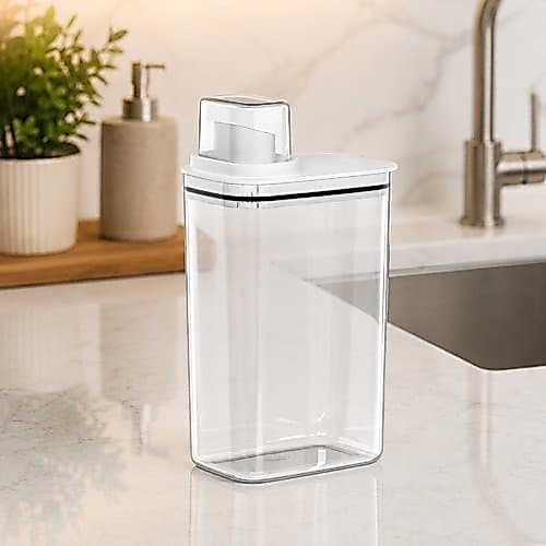 Dispenser Sabao Liquidos Cinza Capacidade 23 Litros Design Moderno Facil Uso