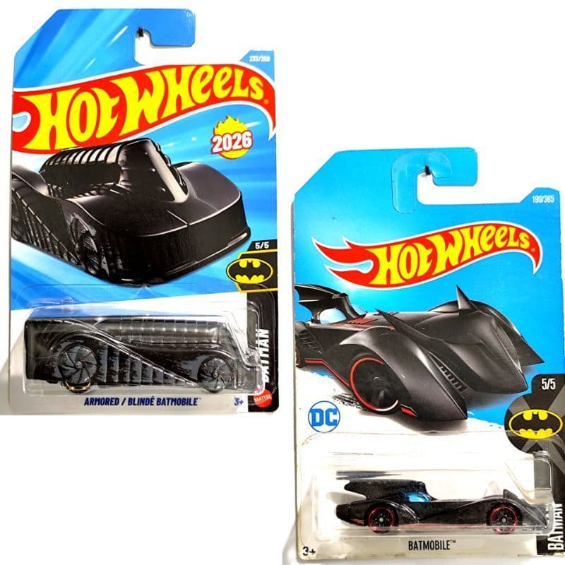 Hot Wheels Carrinho Batman Batmobile - lindos modelos