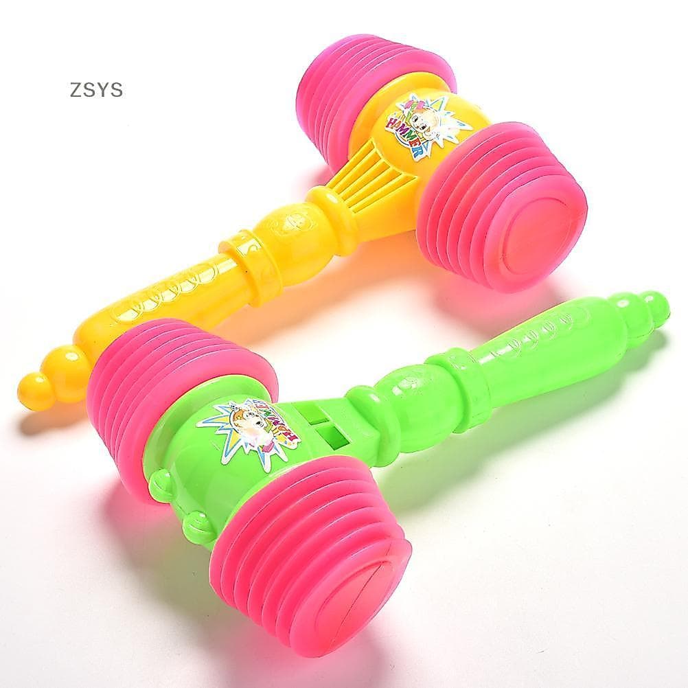 [ZSYS] 1 Pcs BB Hammer Bebê Crianças Música Som Martelo Apito Brinquedo Brinquedos Educativos DG