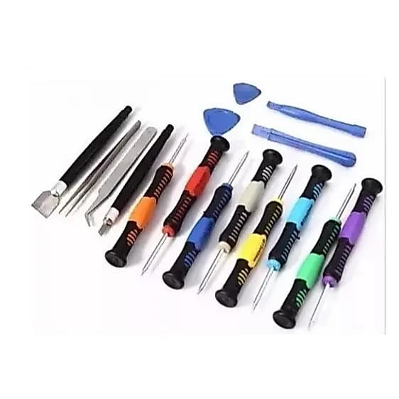 Kit 16 Peças Jogo Ferramentas Abrir Celular Eletrônicos