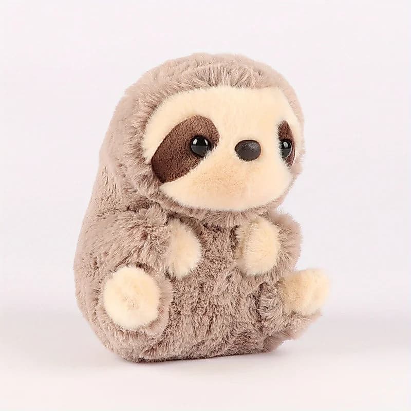Brinquedo de Pelúcia Preguiça Fofa de 14cm, Boneco de Pelúcia Macio, Brinquedo de Pelúcia, Presente Ani MFXU
