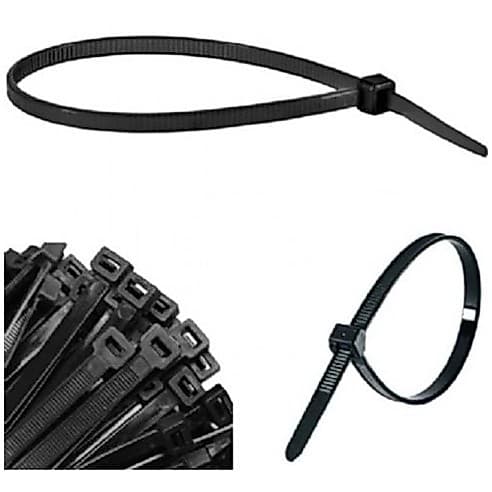 Abraçadeira de Nylon 7,6 X 450mm 45cm C/ Trava Preta