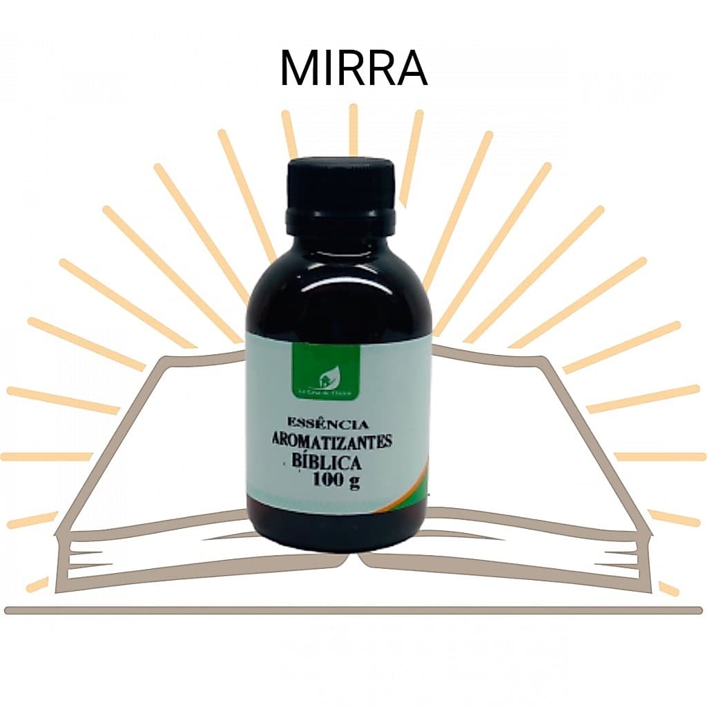 Essência Aromatizante Bíblica de (MIRRA) Premium 100ML