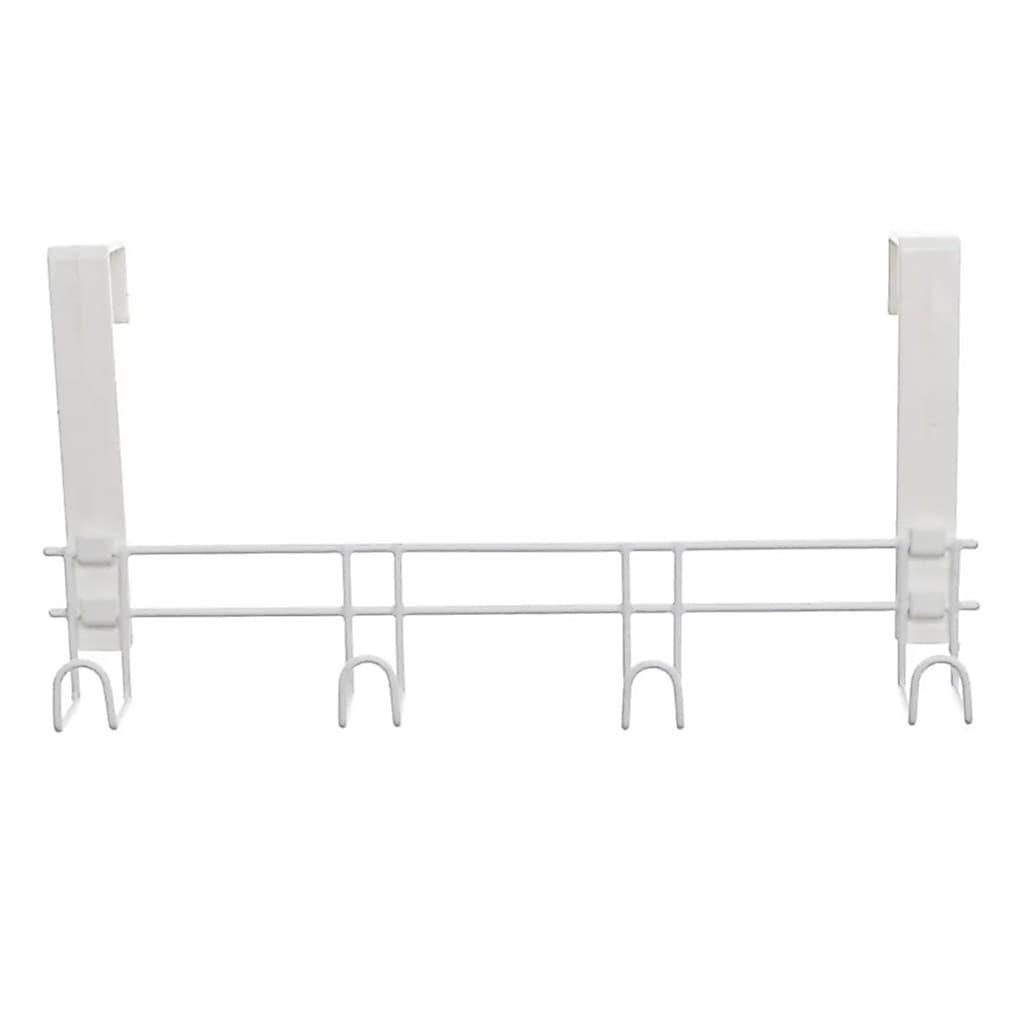 Cabide Com 4 Ganchos Metaltru Plus Toalha Roupa Cinto