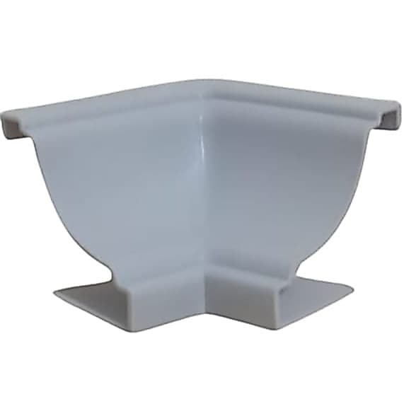 Cantoneira P/Moldura Forro PVC 25 Peças Interno BRANCO GELO/BRANCO NEVE