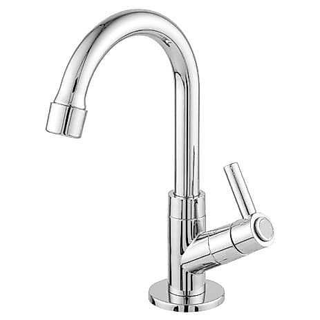Torneira Lavabo Lavatorio Banheiro Abs 1/4 Volta Luxo Resistente