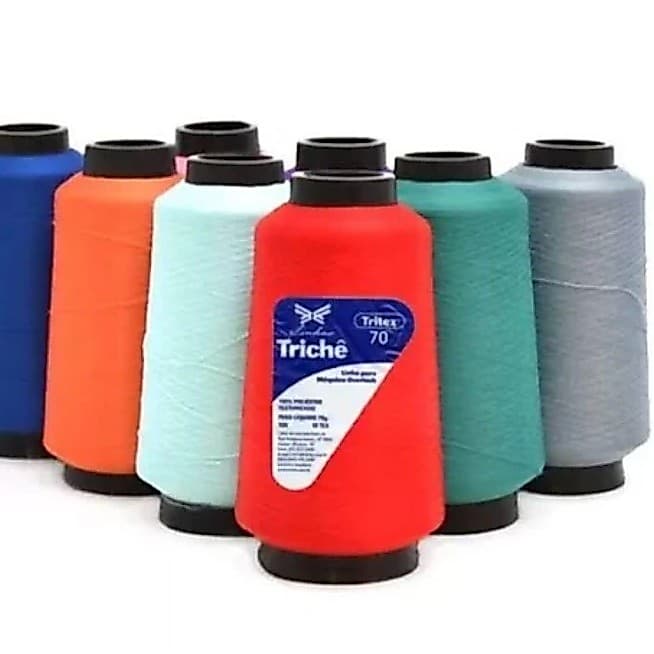Linha Fio de Overlock Trichê Tritex 70g 2400m