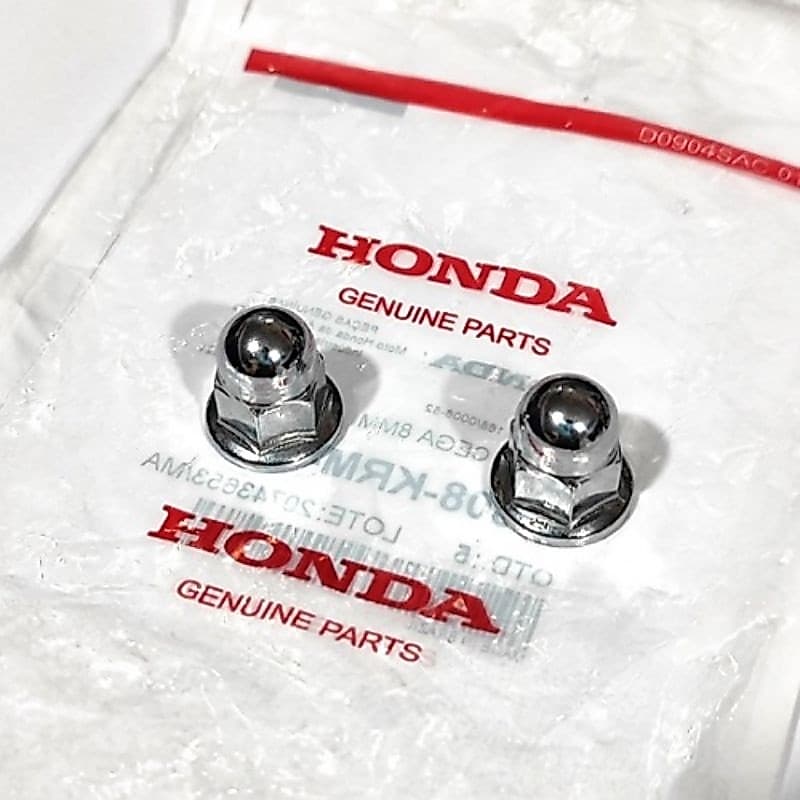 Porca Cega  Escapamento Fan Titan Start 160 CG 150 XRE 300 (par) Original Honda peças Moto