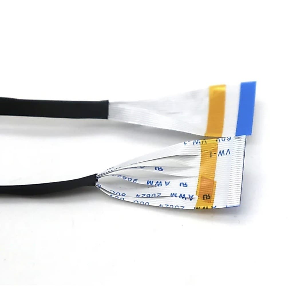 1 Cabo flat 24 vias 30cm p/ Câmera  de Segurança Yoosee A28 A29