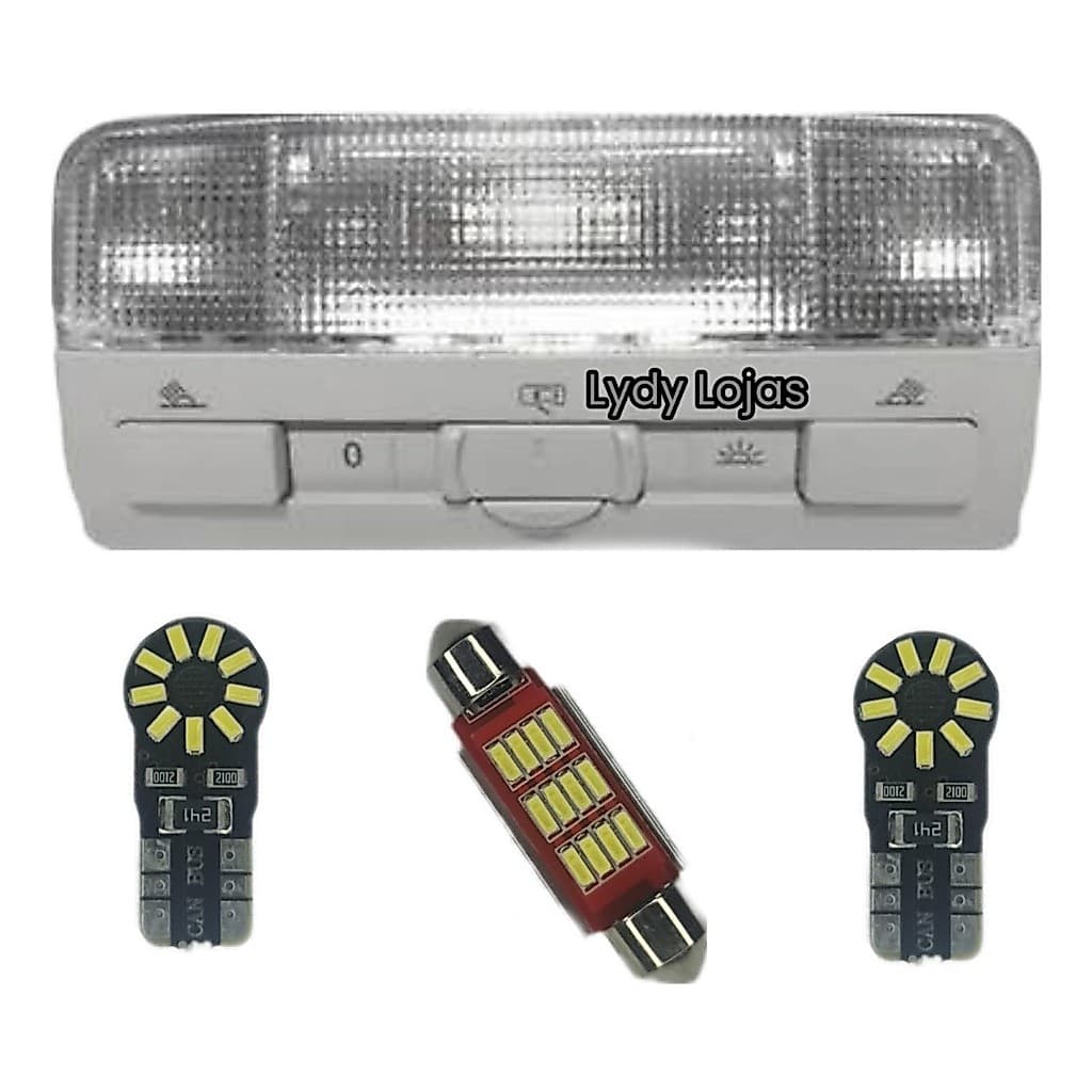 Led teto Interna Volkswagen Gol/voyage G5 G6 Super Branca