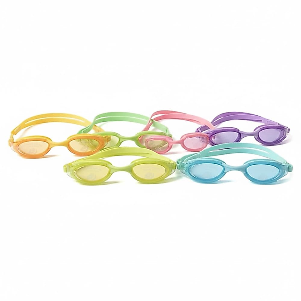 Óculos de Natação Infantil Com Proteção UV Para os Olhos Silicone Macio Diversão Verão Praia Piscina