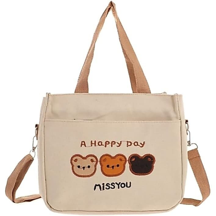 Bolsa térmica ursinho, revestimento térmico, para marmitas, frutas e lanches, quente ou frio