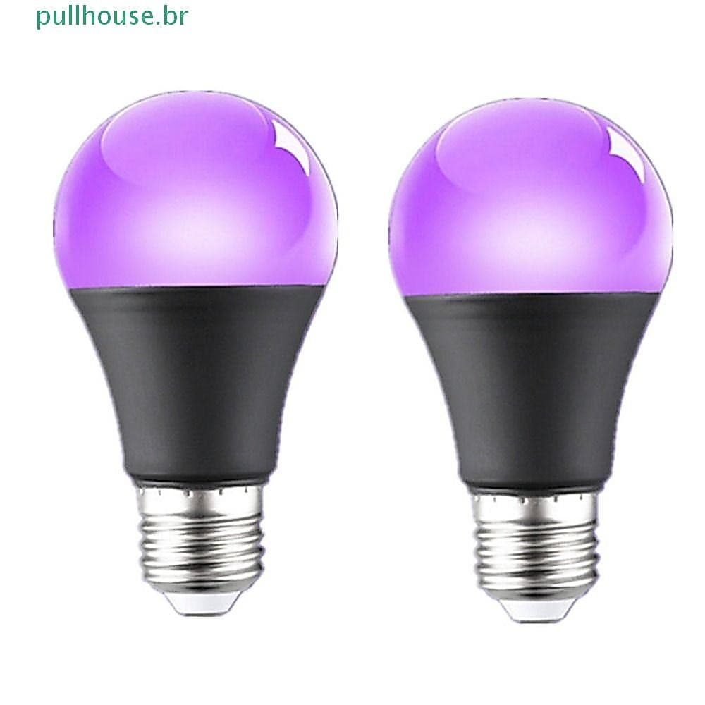 Lâmpada Preta Roxa PULLHOUSE , UV De Alumínio Brilhante 360 , 10W 85-265V E26/E27 Espiral Home