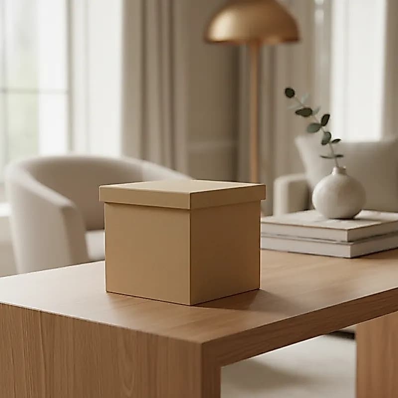 Caixa 15x15x15 Com Tampa Sapato Mdf