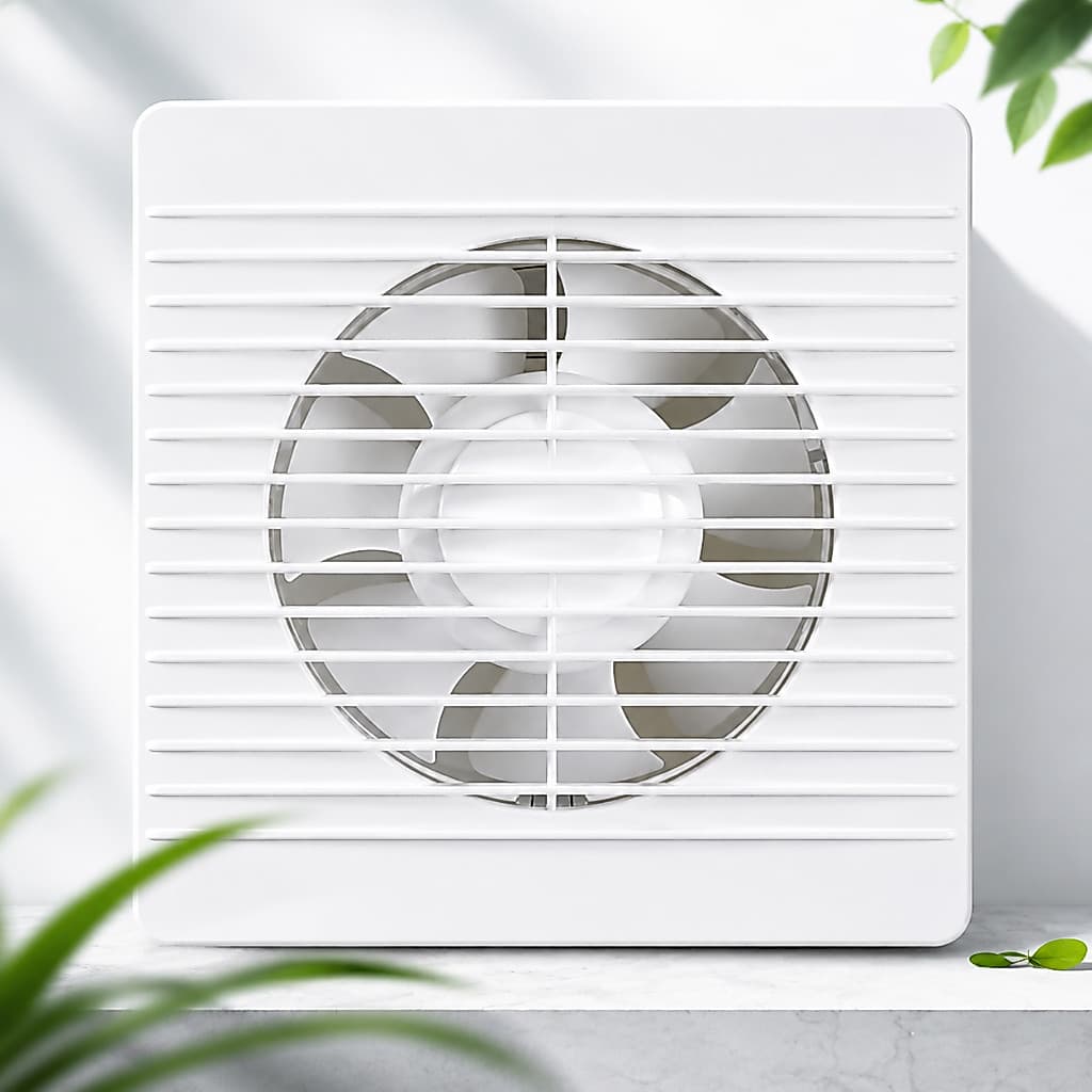 Exaustor Para Banheiro Ventilador Turbo 55W 110v 220v Cor Branco