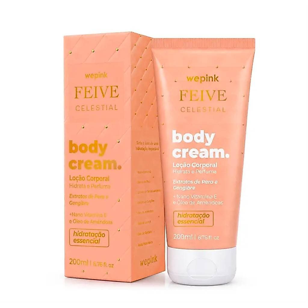 Body Cream Feive Celestial 200 ml + 1 Chaveiro de brinde