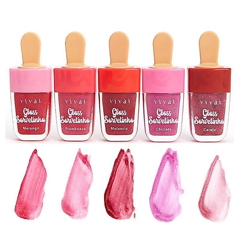Gloss Sorvetinho Vivai  Hidratante Diversas Cores