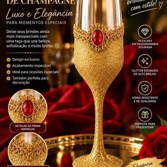 taça/Pombogira cigana/ Maria Padilha/ menina/ Maria mulambo/ gliter/vidro/ resina/ luxo/ umbanda/ candomblé/envio rápido