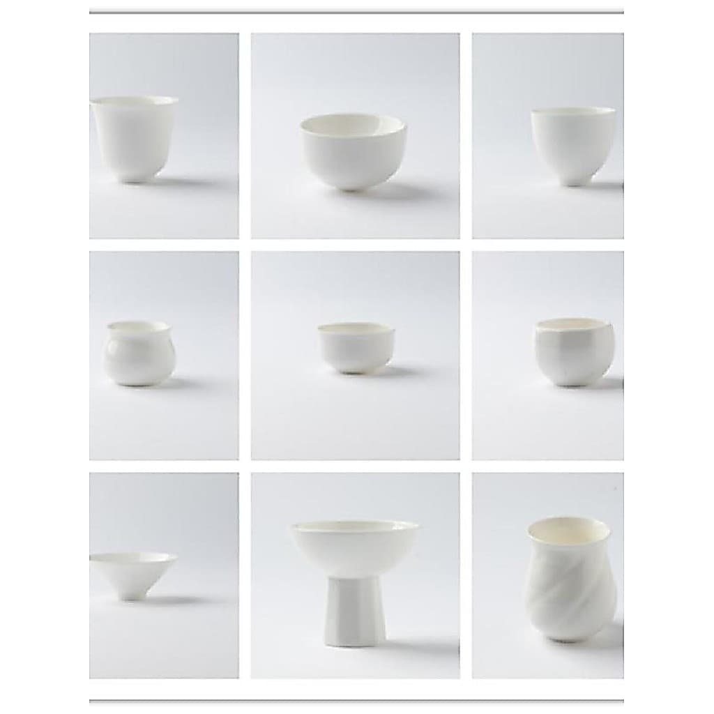 T Tangshan osso China porcelana branca Kung Fu conjunto de chá cerâmica xícara de chá único mestre xícara de chá tamanho
