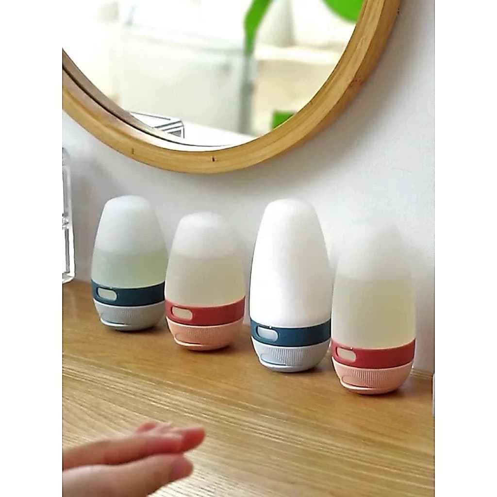 Silicone Squeeze tipo Sub-engarrafamento loção limpador Facial Shampoo Gel de banho cosméticos viagem portátil vazio gar