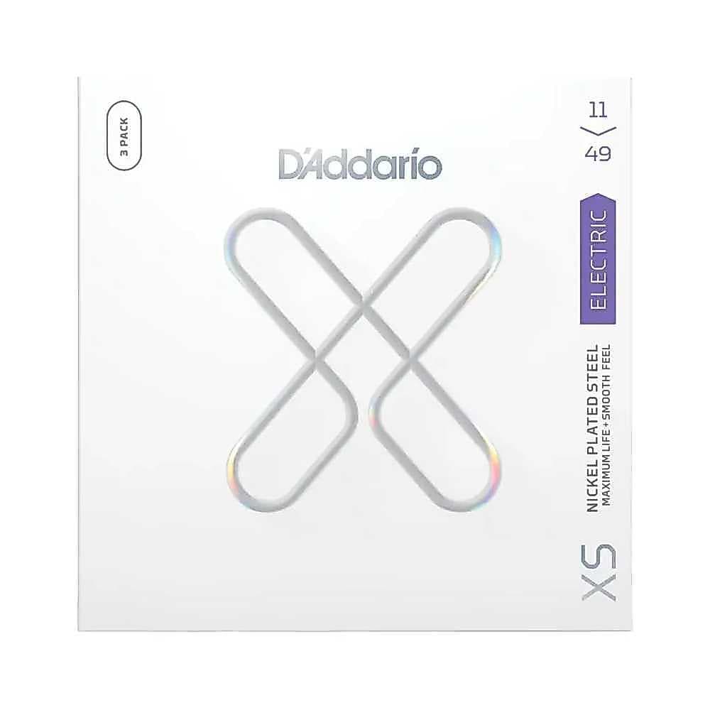 PACK 3 ENCORDOAMENTOS D'ADDARIO GUITARRA 0.11 XSE1149-3P