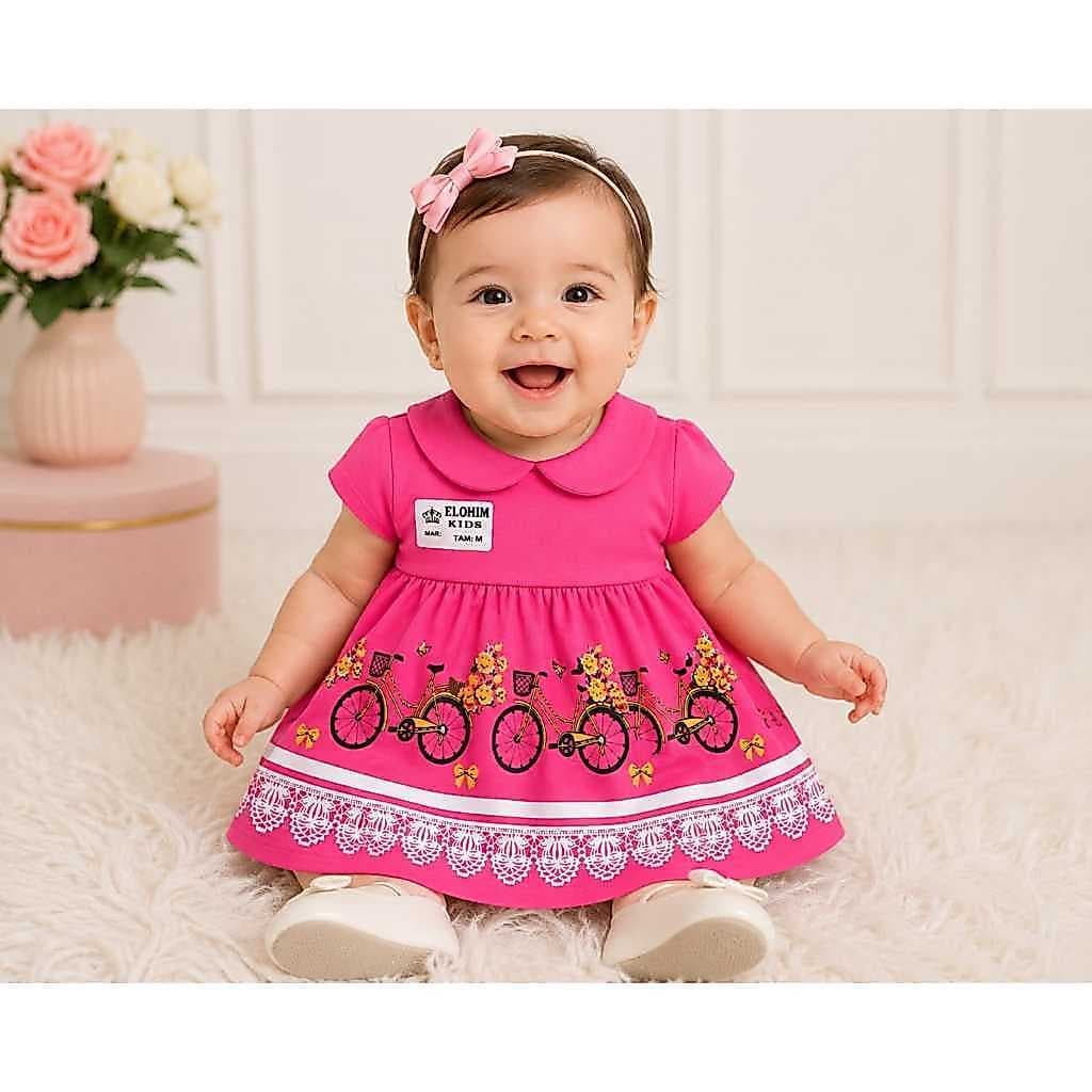 ELOHIM KIDS. VESTIDO INFANTIL FEMININO