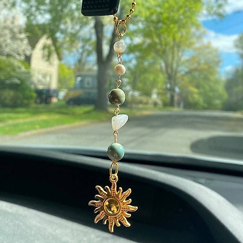 Pingente de cristal solar, decoração para pendurar no carro, acessório decorativo, ornamento para pendurar no carro, dec