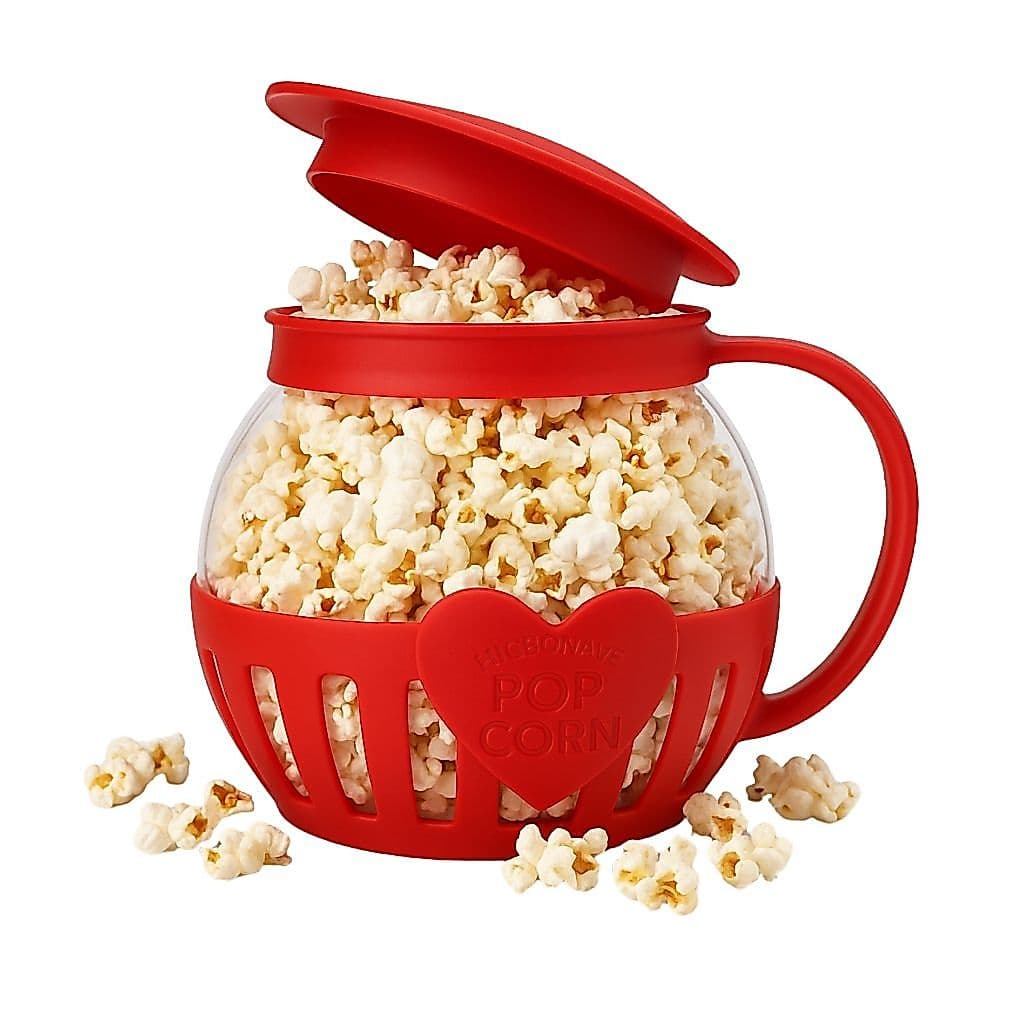 Pipoqueira de Silicone para Micro-ondas Popcorn Sem Óleo Retrátil Livre de BPA