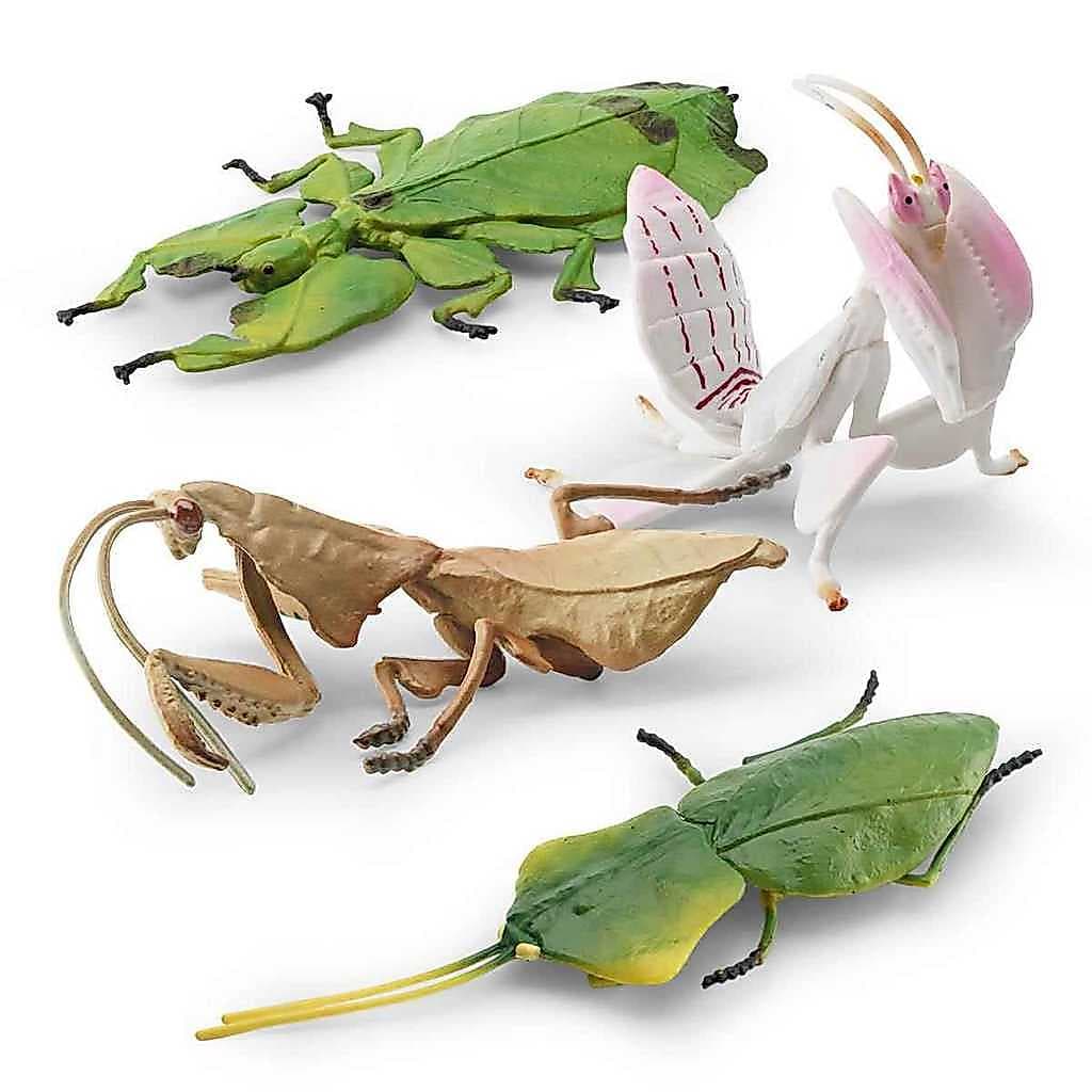 Fonte Fabricante Simulação Inseto Animal Modelo Stephen Leaf Mantis Folha Gigante?Enfeites de decoração de mesa Dead Lea