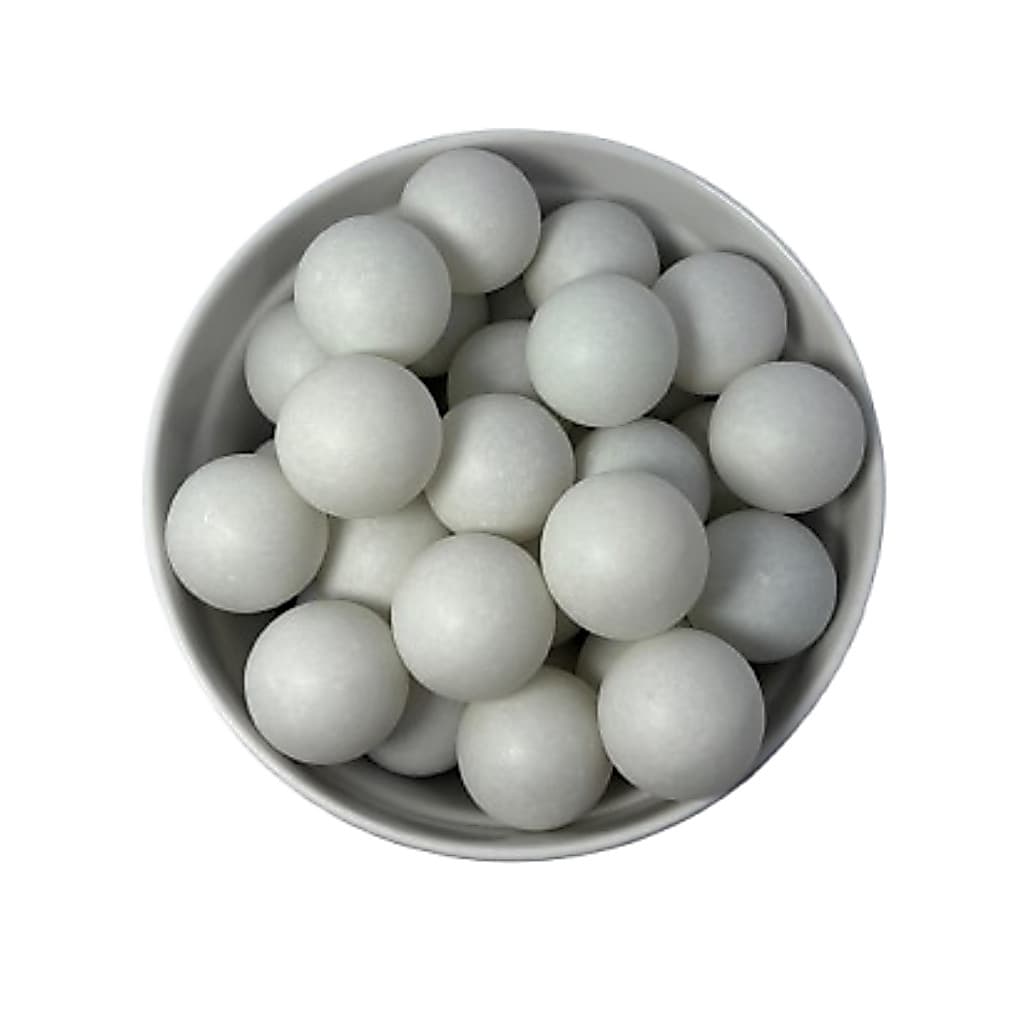 Pacote Com 50 Unidades Bolas / Bolinhas De Ping Pong Brancas - Tênis de Mesa