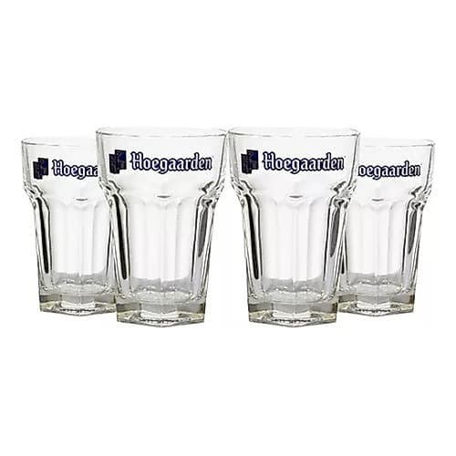 Jogo Com 4 Copos Pra Cerveja E Chopp Hoegaarden 400ml Ambev