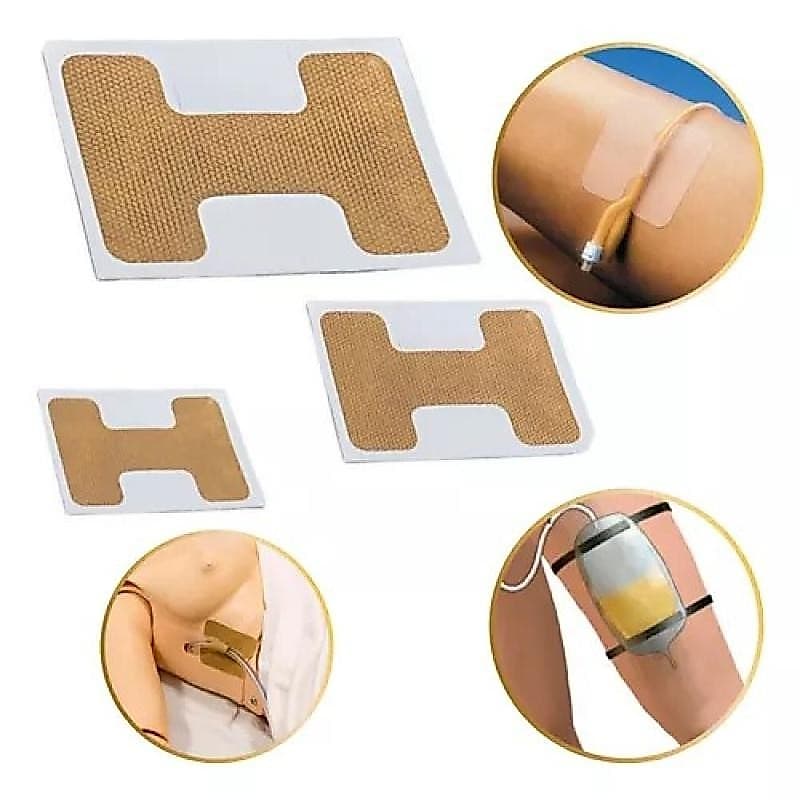 FIXADOR PARA CATETER E SONDA VESICAL C/10 - HELPFIX AMP