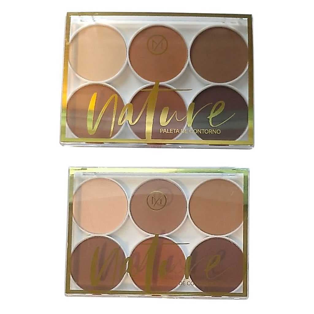 Paleta De Contorno 6 Cores Nature Mylife