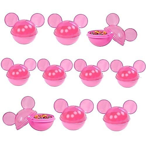 PORTA MIX MINNIE ROSA PEQUENO 6PECAS