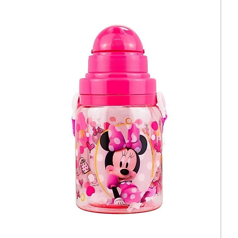 Garrafa Rosa Minnie 600ml - Disney