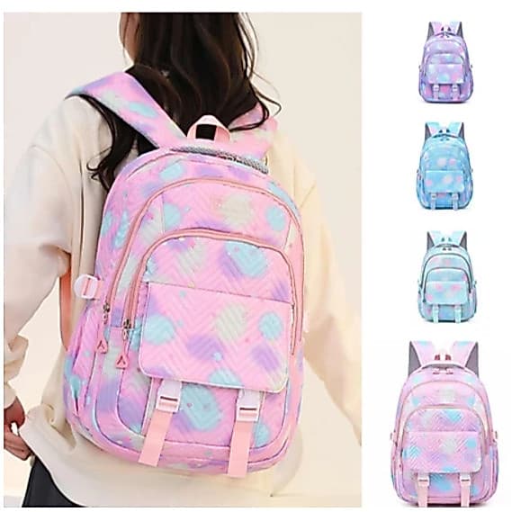 Mochila Feminina Escolar Passeio Grande Capacidade Impermeável