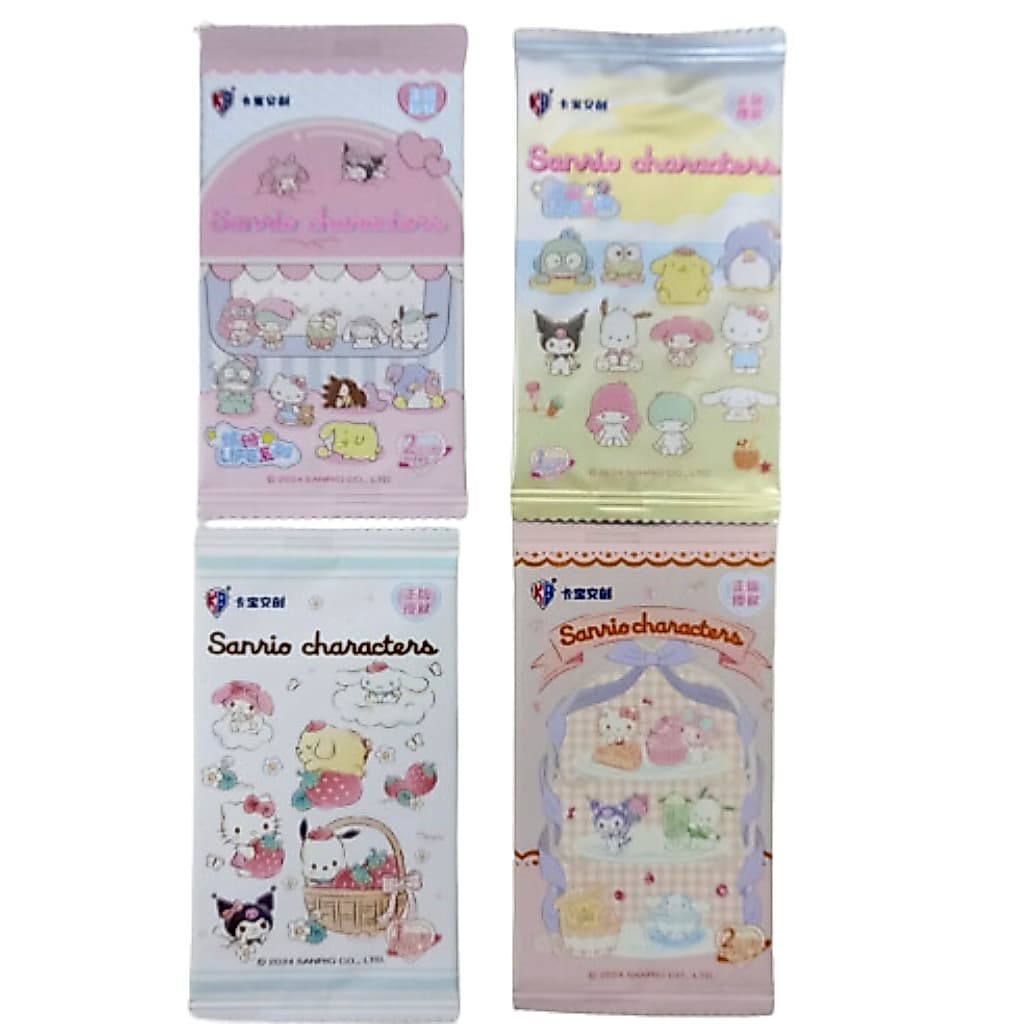 Card Surpresa Diversos Personagens da Sanrio 4 modelos