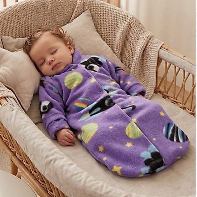 Saco de Dormir Soft Baby Premium Conforto Térmico Antialérgico para Noites seguras Tranquilas Envio Imediato