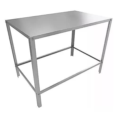 Mesa em Inox 90 CM Para Atendimento Veterinário Mesa Cirurgica Com Prateleira Multifuncional