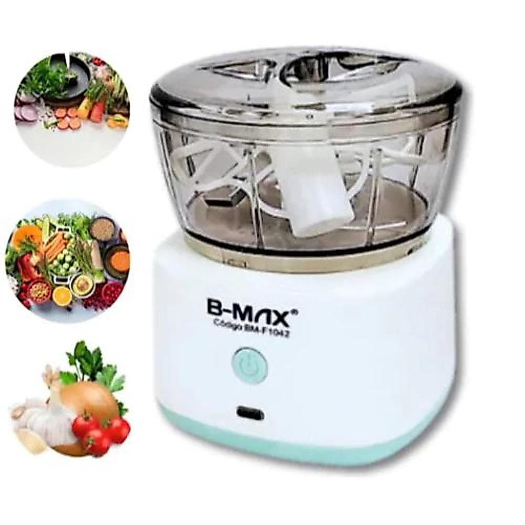 Mini processador de alimentos elétrico picador de alho triturador de pimenta 350ml WM