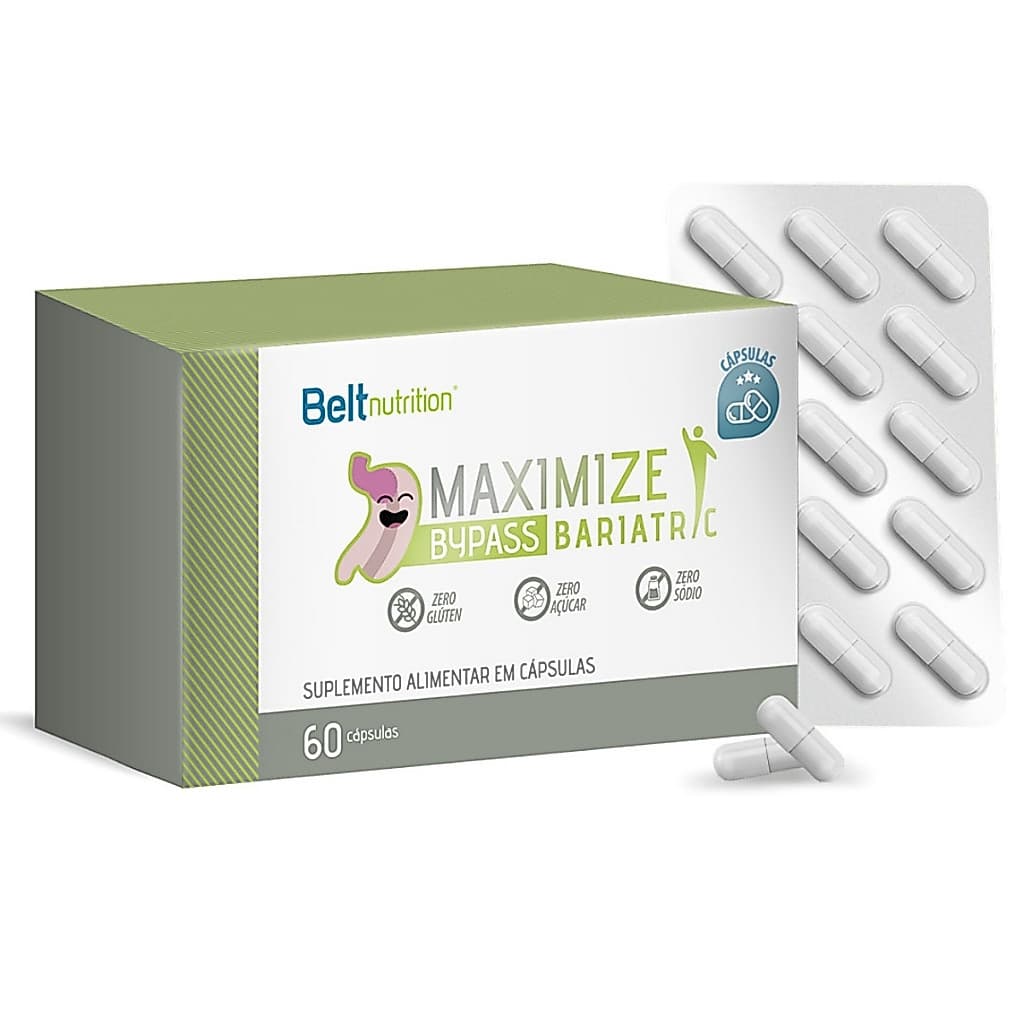 Belt Maximize Bypass Suplemento 60 Cáps - Belt Nutrition