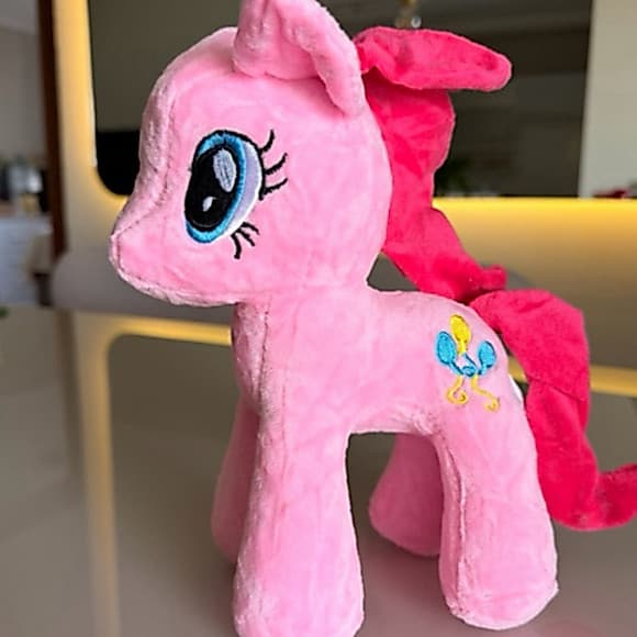 My Little Pony Pelúcia Infantil Macia Colorida Presente Criança Decoração Personagem Fofo Pônei Poni Ponei Brinquedo