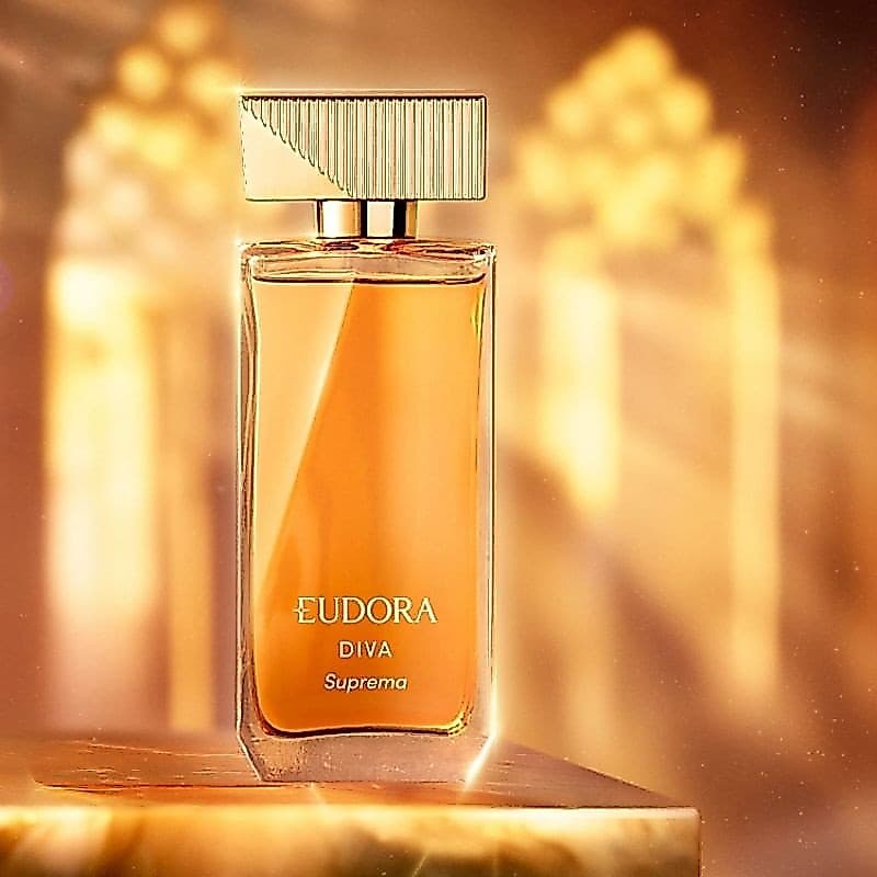 Diva desodorante colônia feminina envolvente sofisticada de Eudora