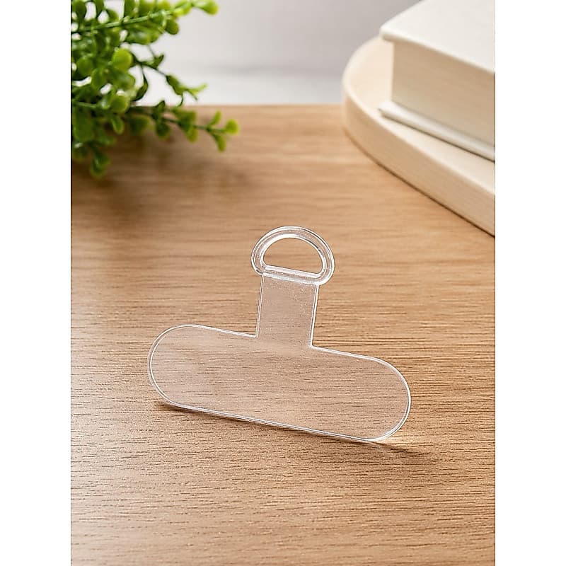 Kit de 3 Unidades Suporte Para Cordão Telefone Celular Almofada De TPU Transparente