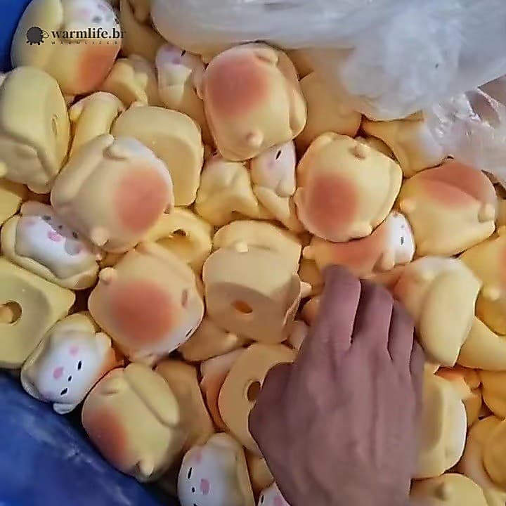 Bola De Cachorrinho De Pão Crocante Caseiro-Blocos De Construção De Descompressão Personalizáveis DIY