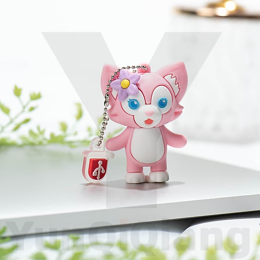 Personagem De Desenho Animado Lina Belle USB À Prova D'água Bastão De Memória Portátil De Alta Velocidade 1GB 2GB 4GB 8G